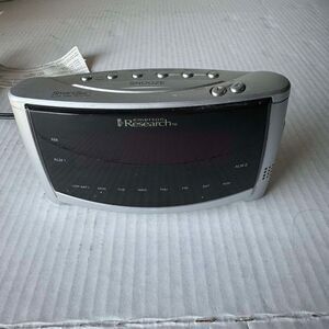 Emerson Research AC100  SmartSet Time Projection Dual Alarm Clock Radio AM/FM